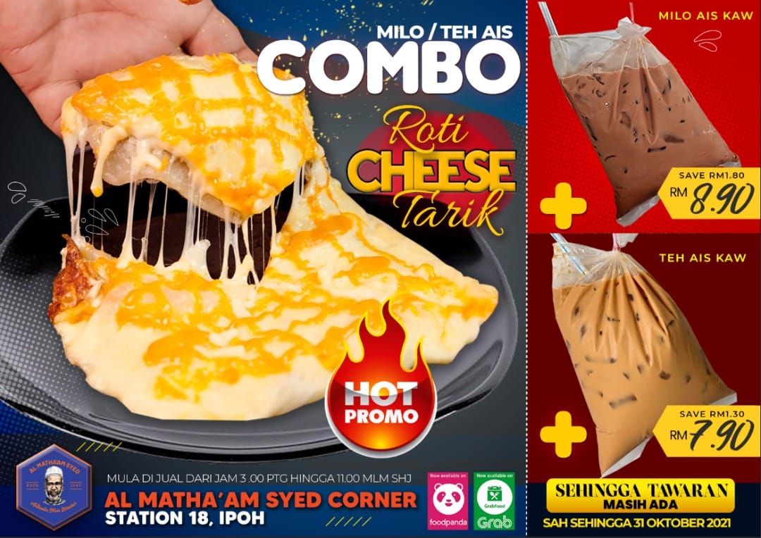 Matha'am - Menu baru ROTI CHEESE TARIK😱😱 Sedap atau...