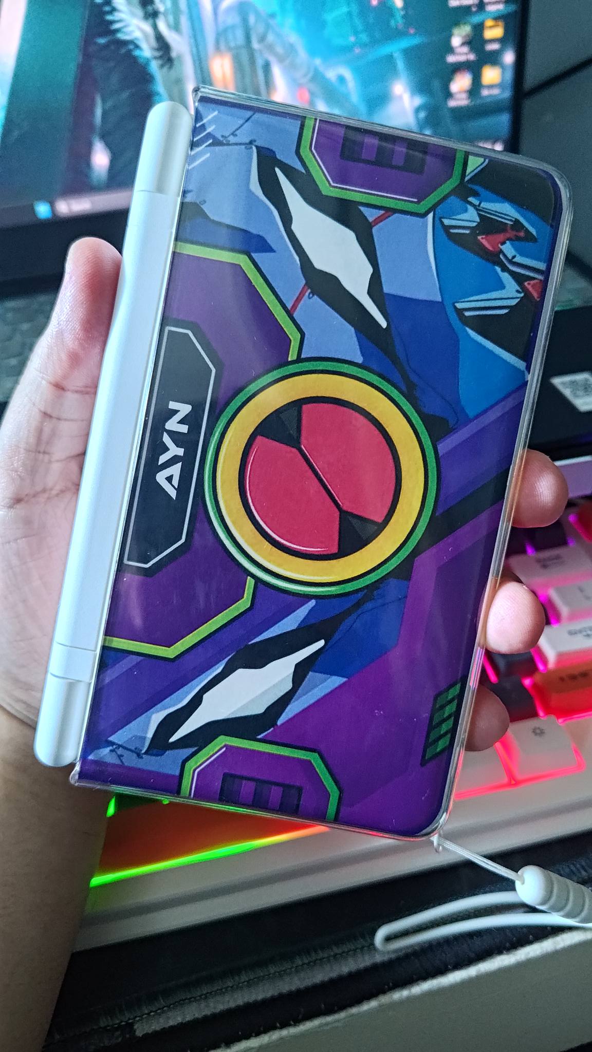 AYN Thor phone case in purple