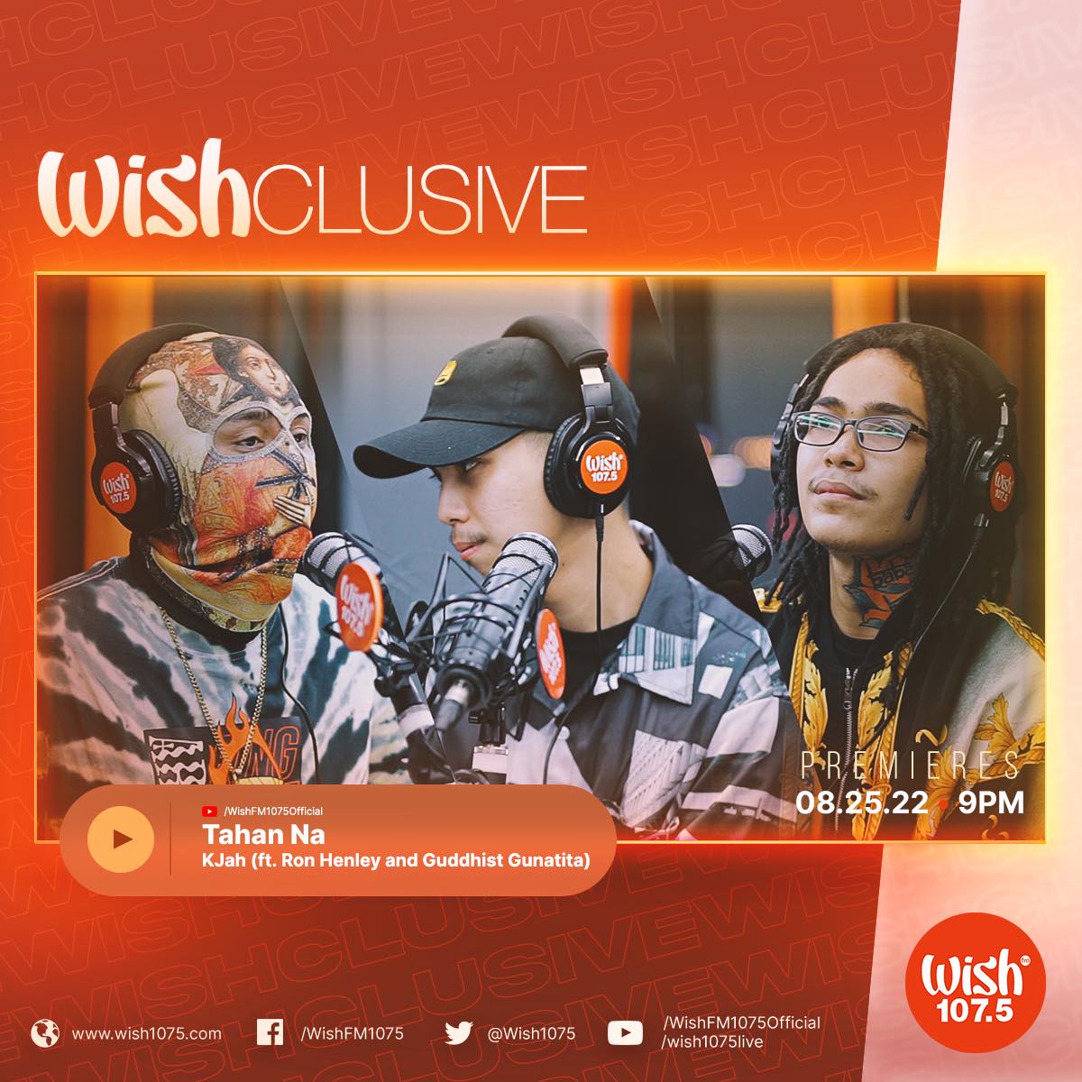 Wish 107.5 - Filipino rapper KJah is back on the Wish Bus!... | Facebook