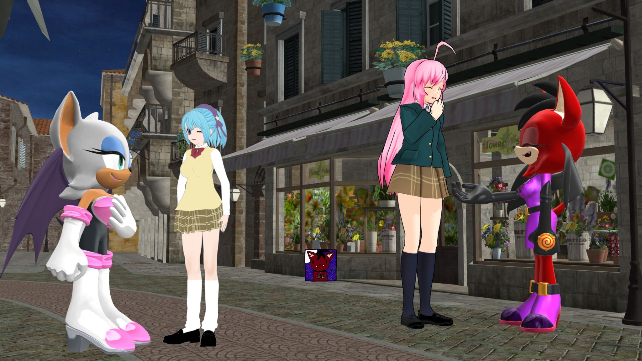 Sonic The Hedgehog Fans | So I found two models from Rosario Vampire ...