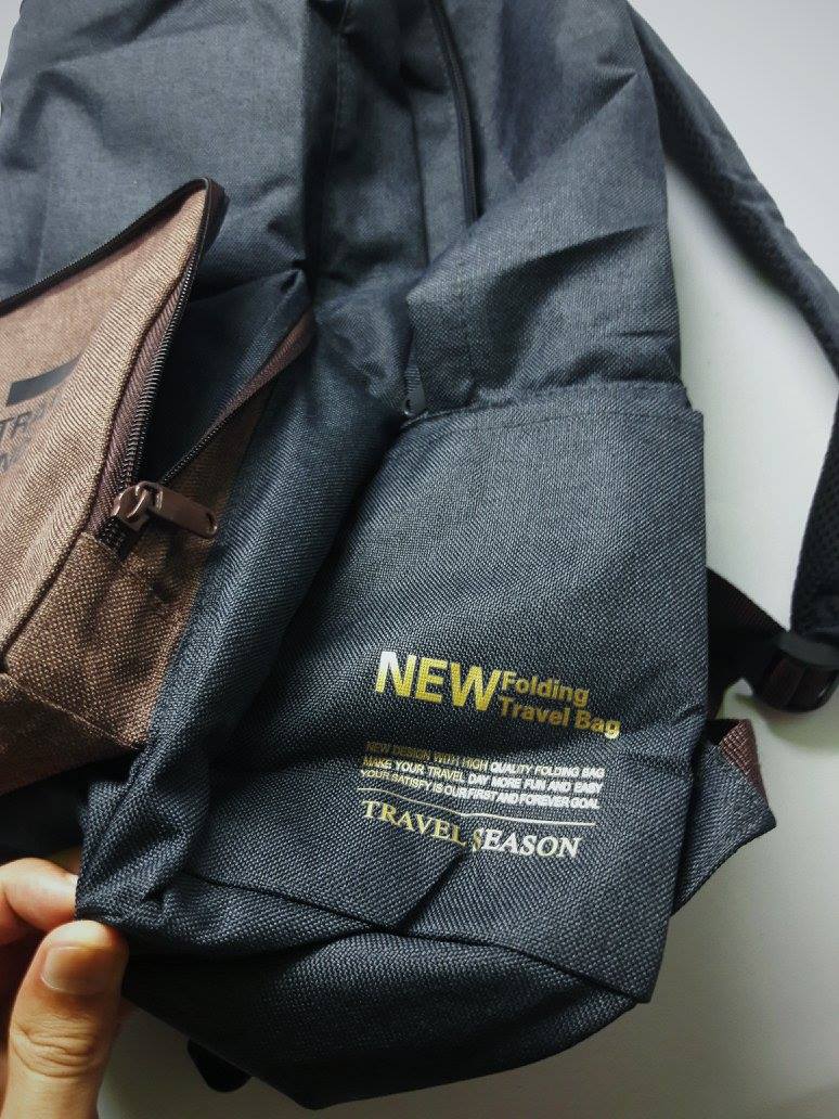 Backpack Bagger เพื่อนรักนักเดินทาง - กระเป๋าเป้พับได้ ขนาด 46*32 ซม. ...