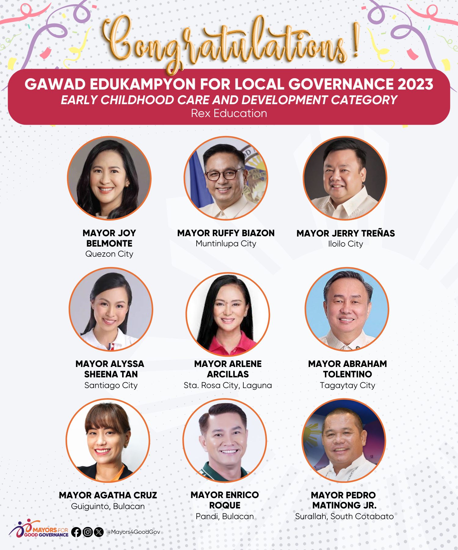 Congratulations... - City Government of Muntinlupa - OFFICIAL