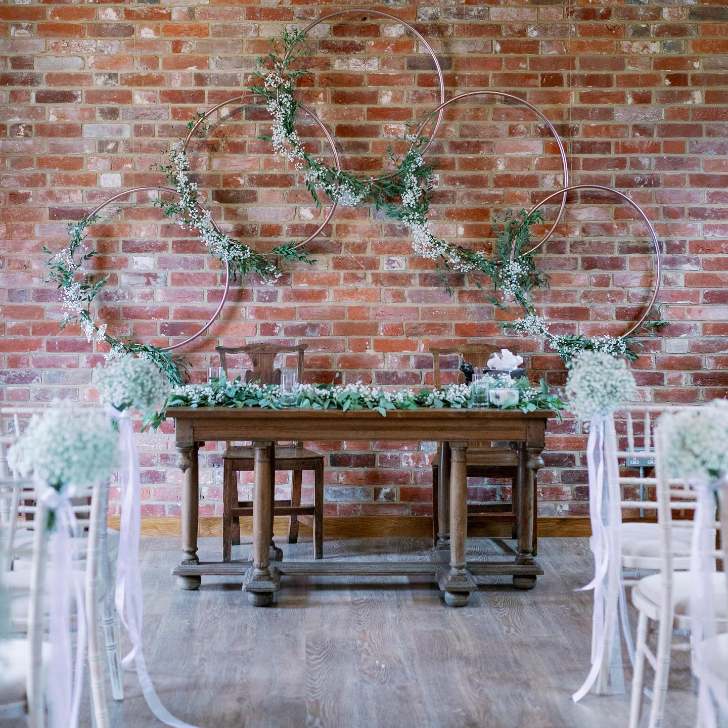 Apton Hall - This beautiful backdrop created by...