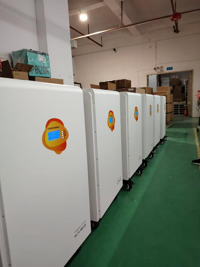 Huozhongyuan 4.8kWh lithium-ion battery pack for home solar storage