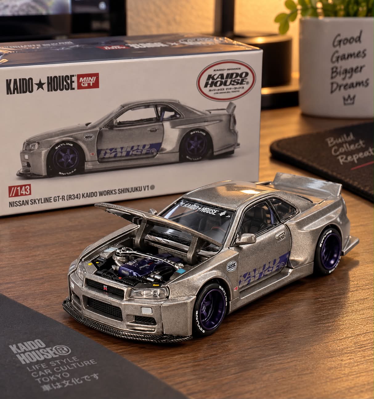 Collectors🔥 HEC Kaido R34 Limited Edition (Kaido House x Mini
