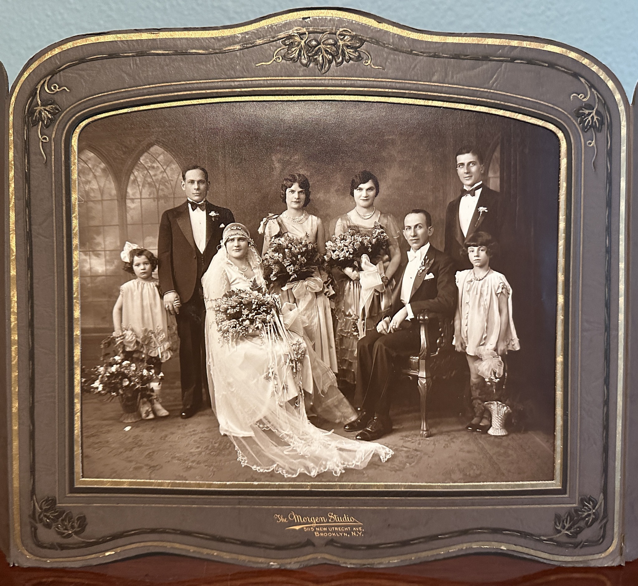 Van Der Zee family wedding rings, Kingston, New York, 1895. Photo