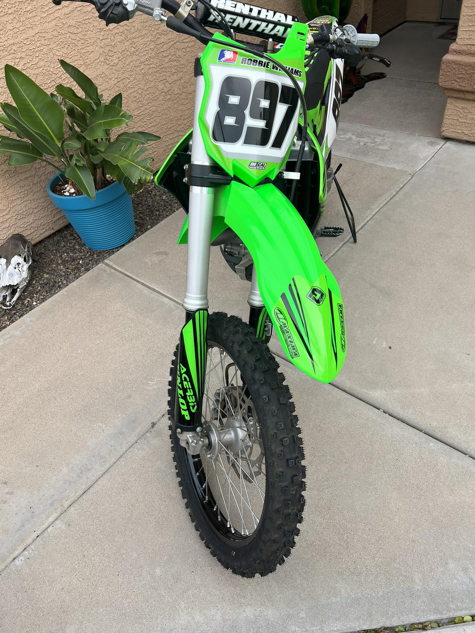 Left Side Aluminum Radiator For Kawasaki KX450F KXF450 2012-2015 – 32mm – Winner Racing