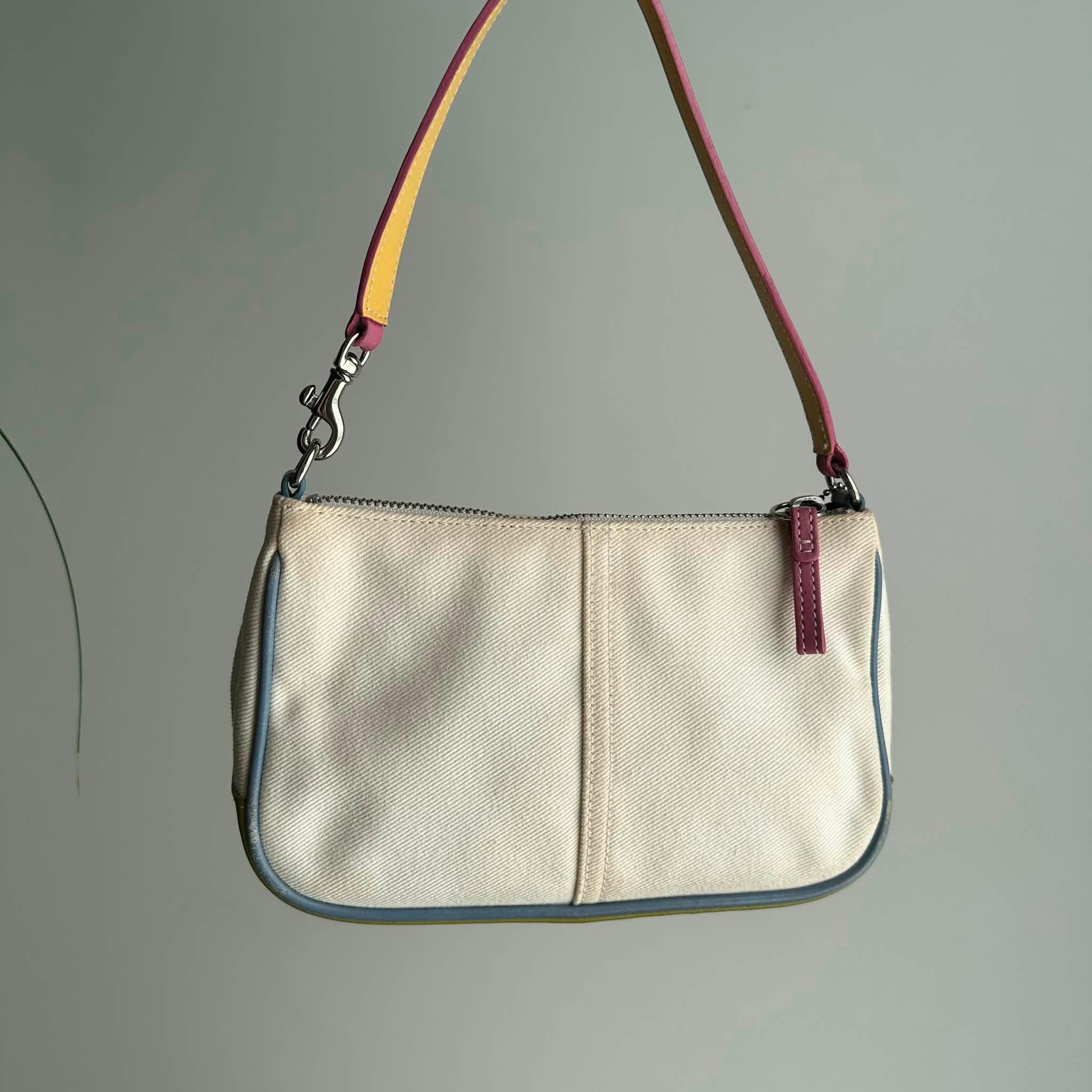 Coach Shibuya Spring 2003 Floral Demi Bag for Sale