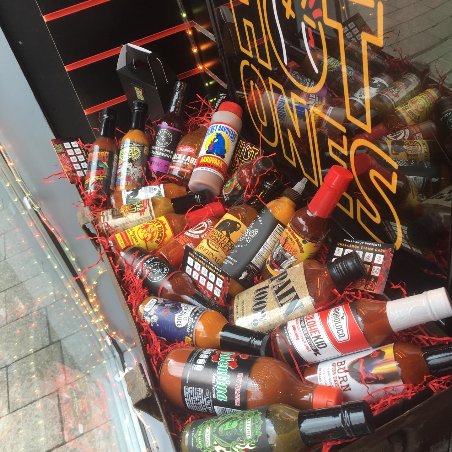 New shop window display... - Chilli-Shop Leeds Merrion Centre
