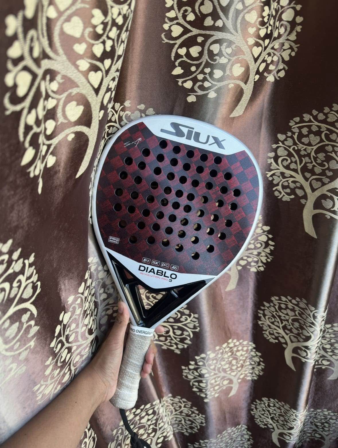 Raket Padel Siux Diablo Revolution Pro 3 Sanyo Gutierréz Special ...
