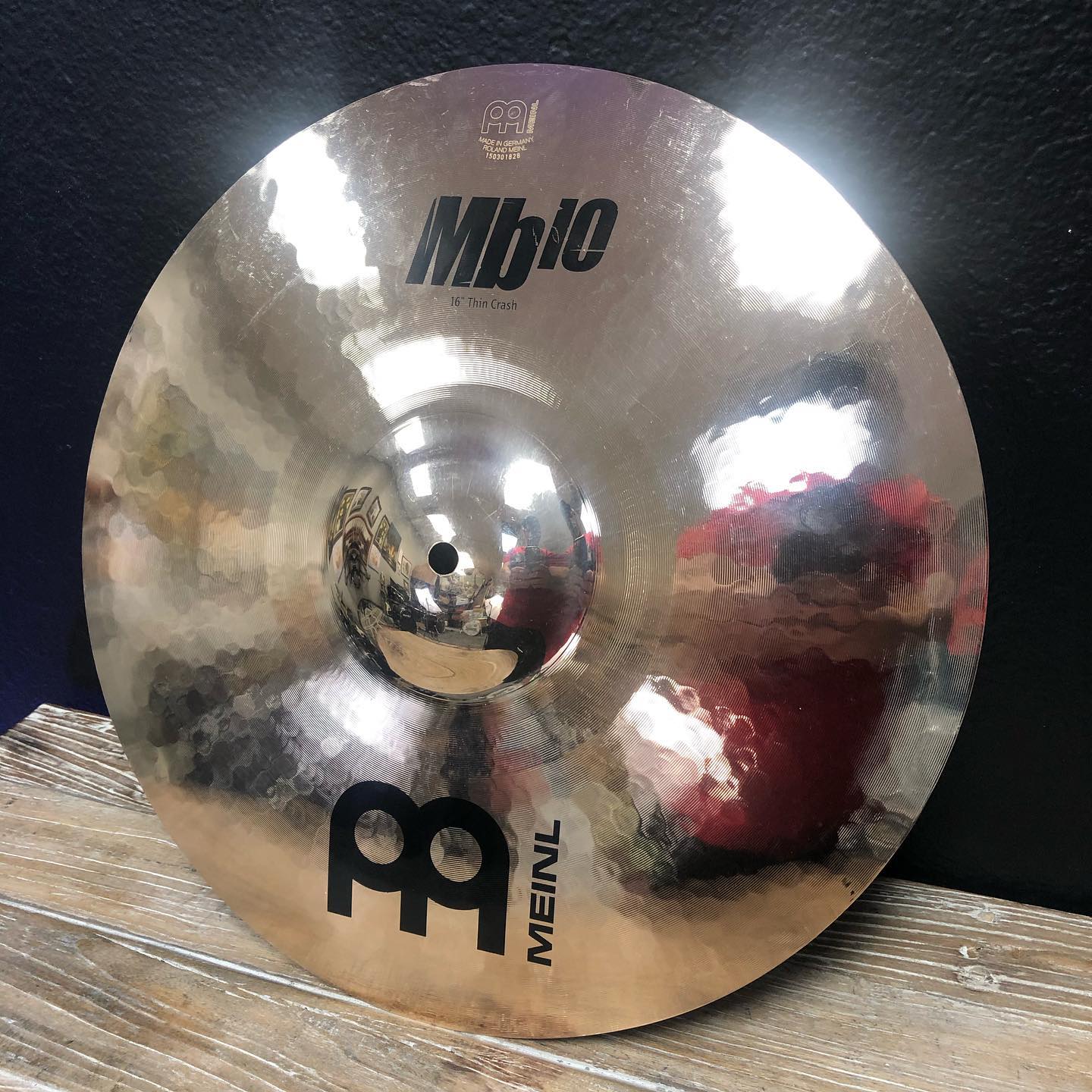 $185 Meinl MB10 16” Thin Crash! Factory demo special! Awesome
