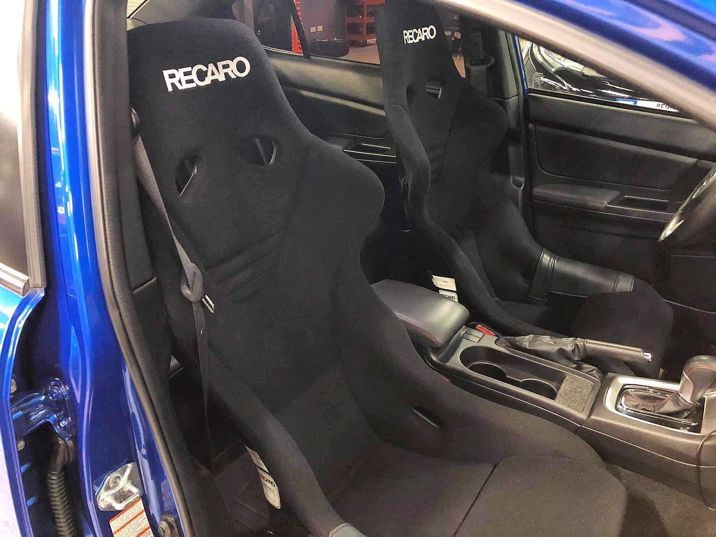 Excellar - Recaro RS-GE Racing Shell Seat in black fire-retardant 