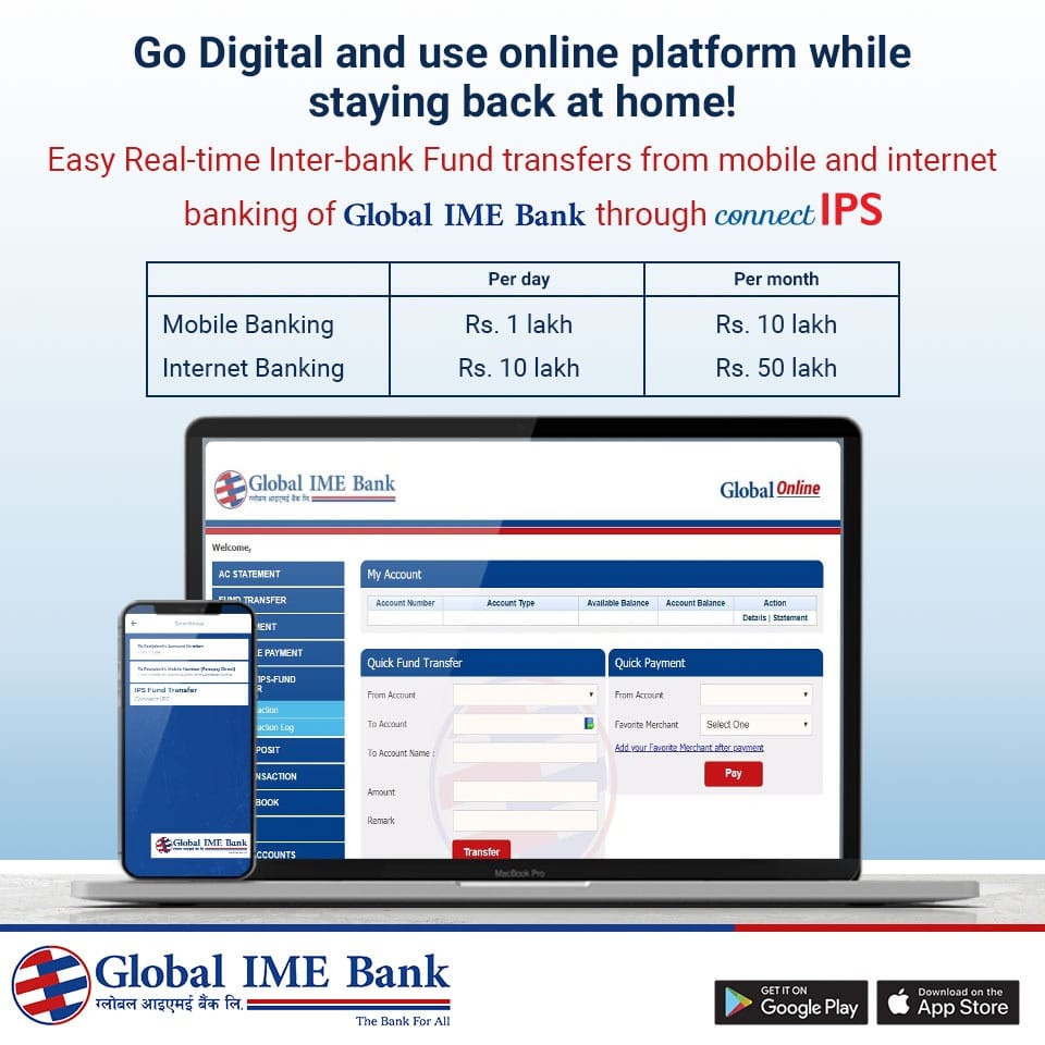 global ime internet banking