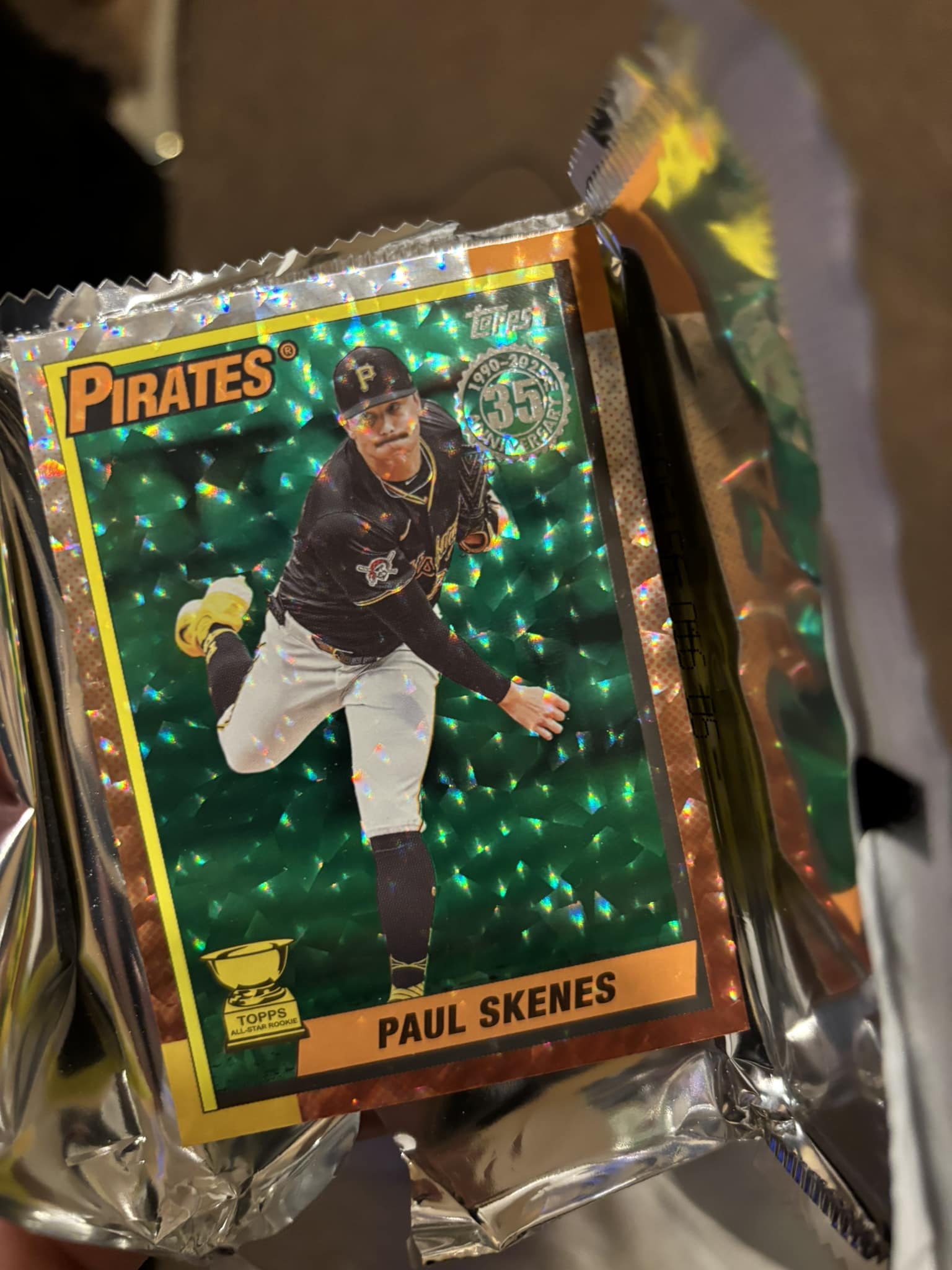 ???? ??????: 2025 Topps Series One Paul Skenes 1/1 