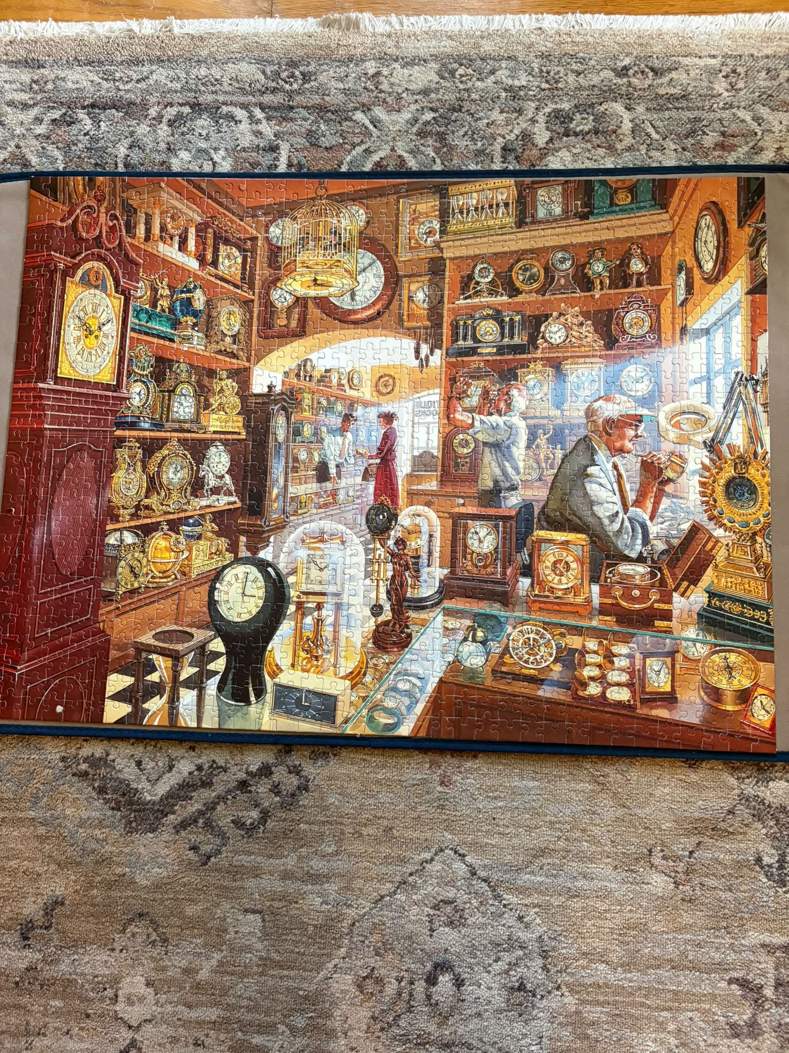 A Matter of Time, 1000 pcs by Great American Puzzle Factory.