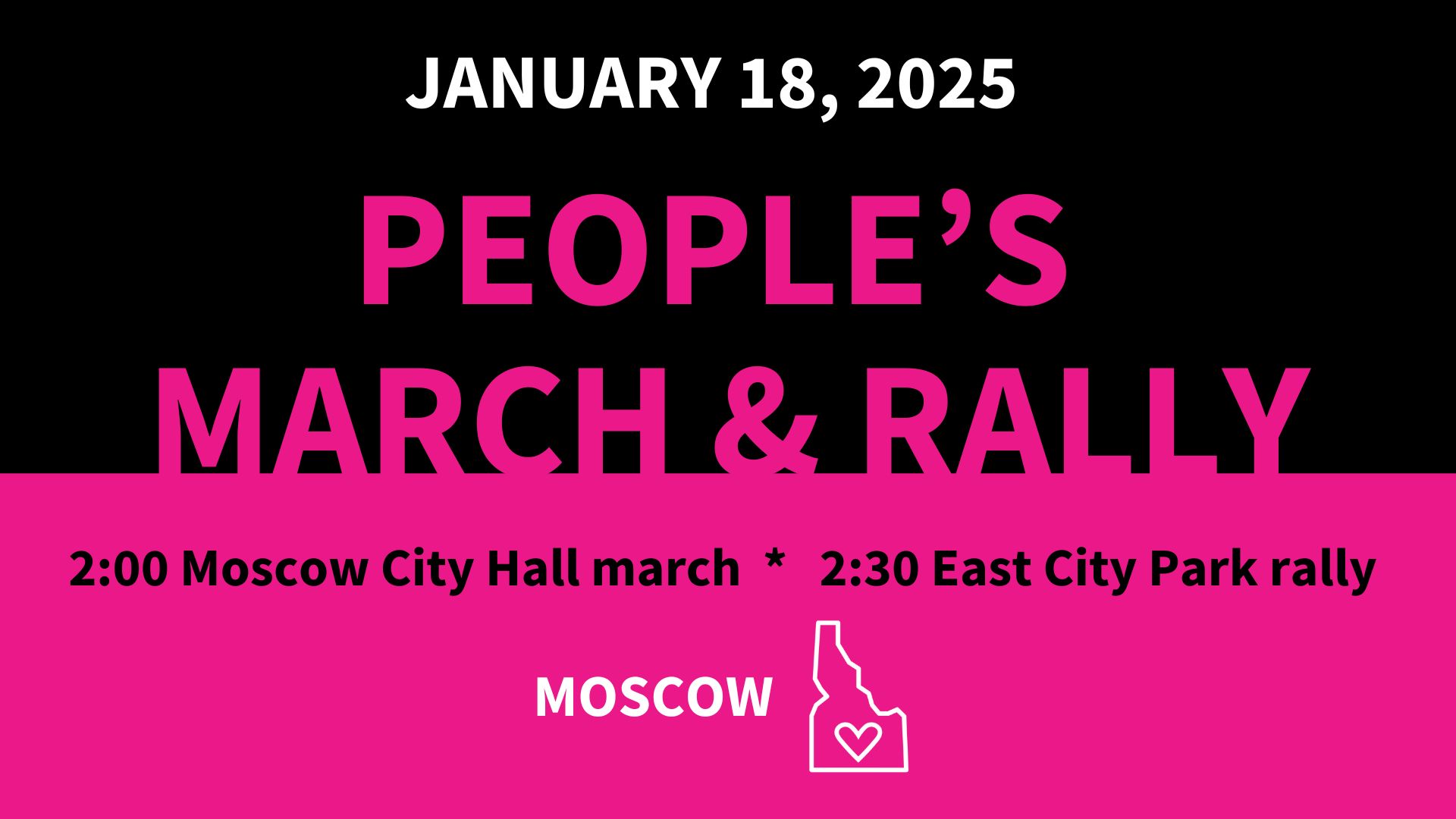Peoples March & Rally