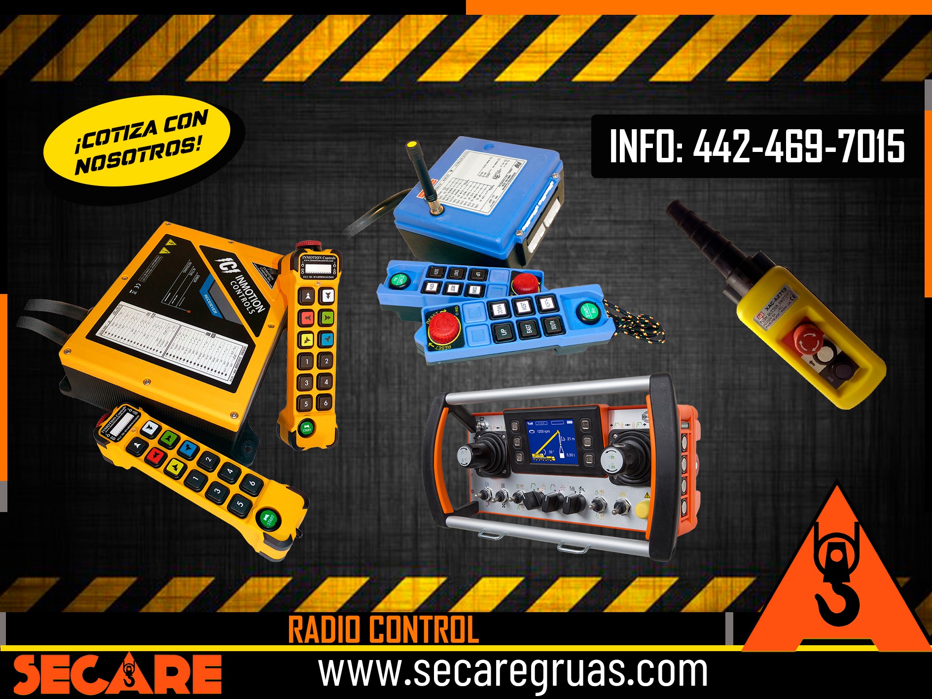 ¿Ya conoces la línea de #Botoneras y #Controles para grúas viajeras que ...