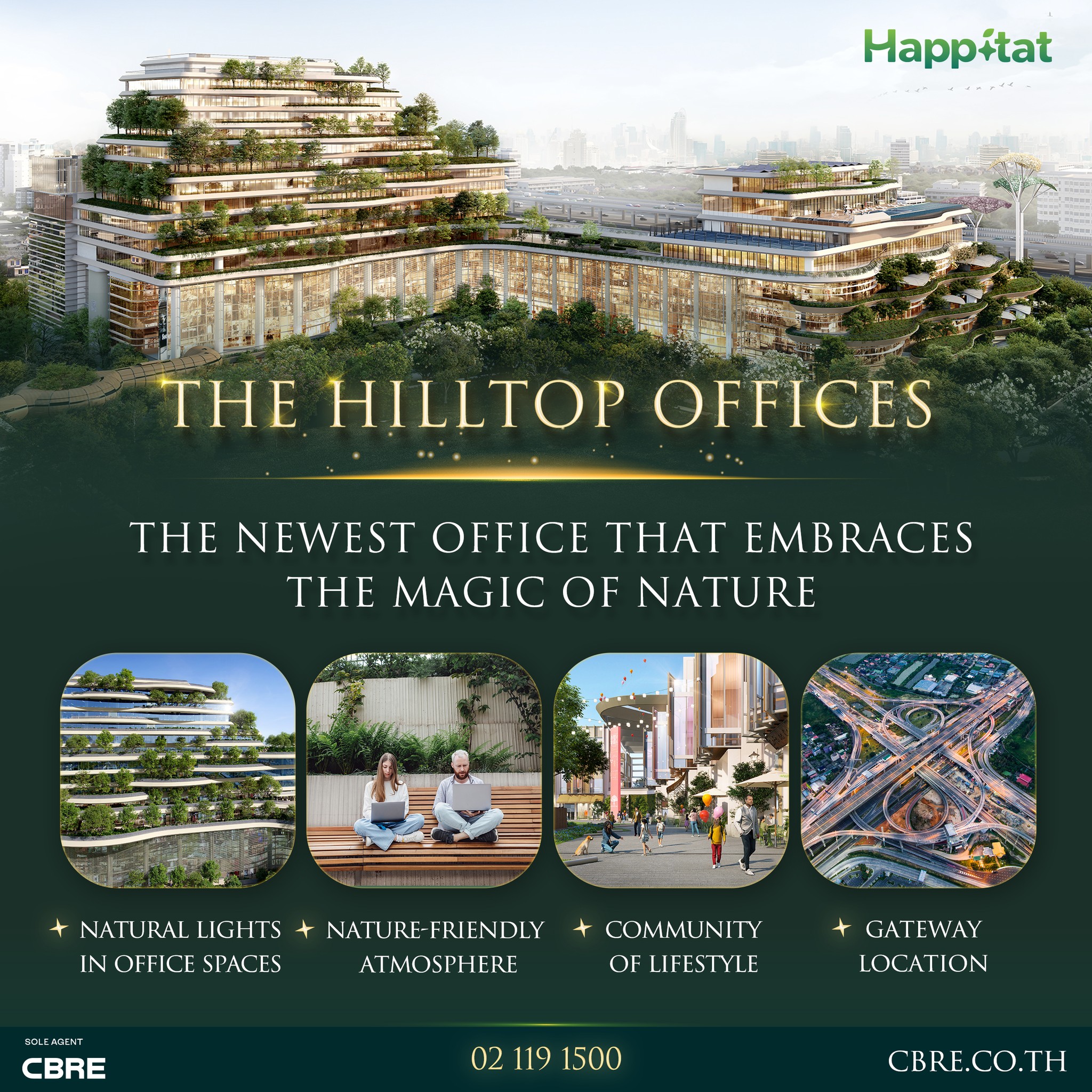 The Hilltop Offices... - Happitat Thailand