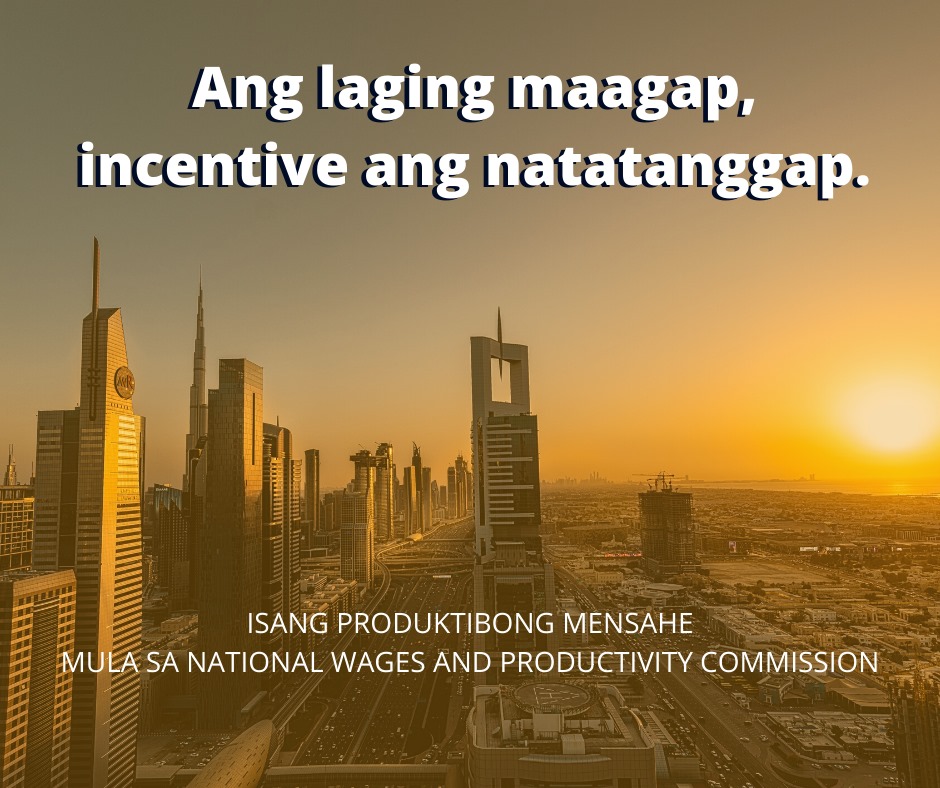 Ang laging... - National Wages and Productivity Commission | Facebook