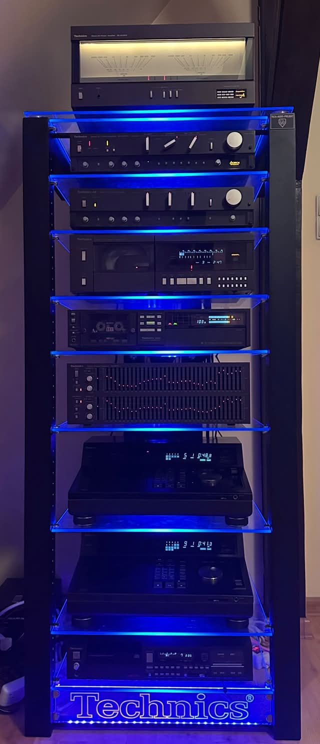 TECHNICS SB-F75 Technics Honeycomb Disc Speaker System SBEF75 © ٥