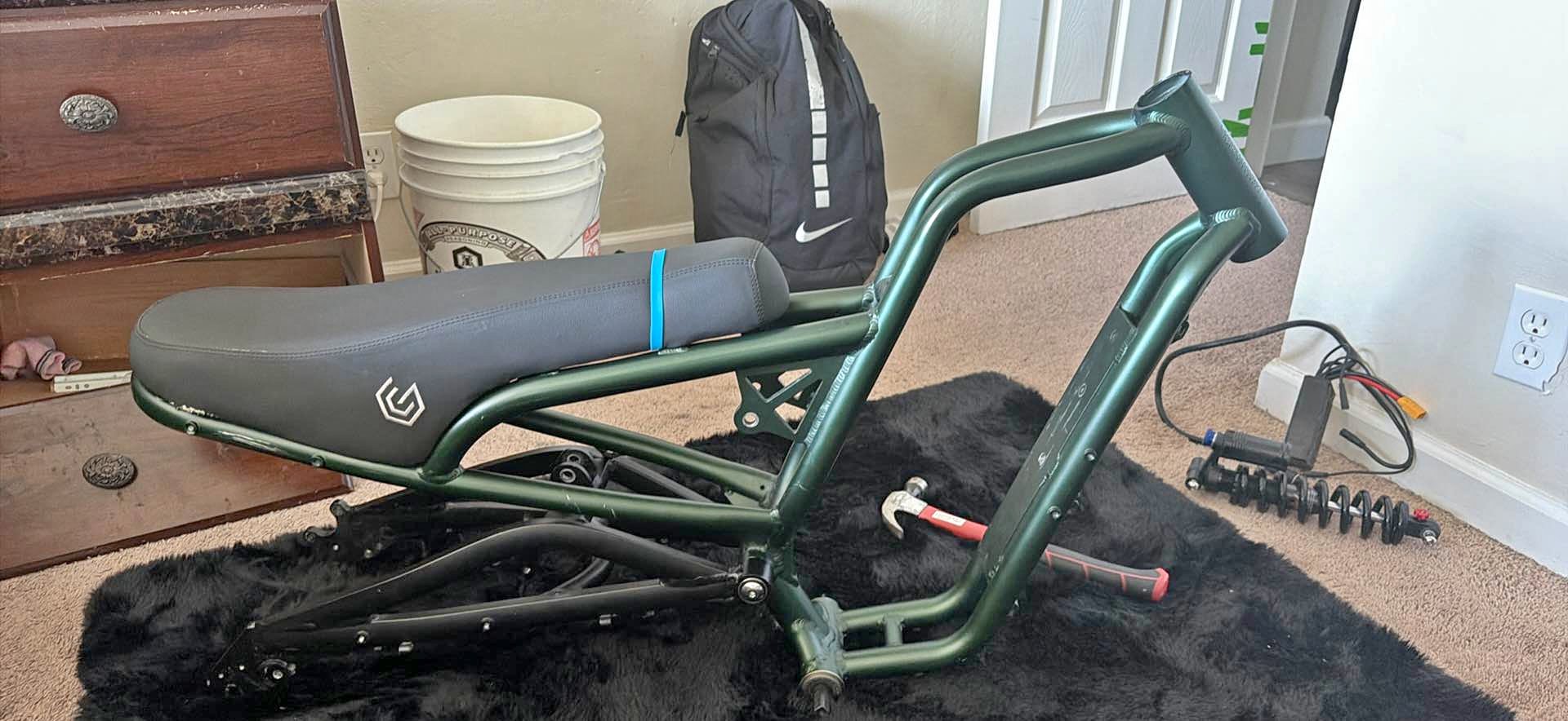 Ghost at f4x pro frame swing arm and seat give me 150 for the whole ...