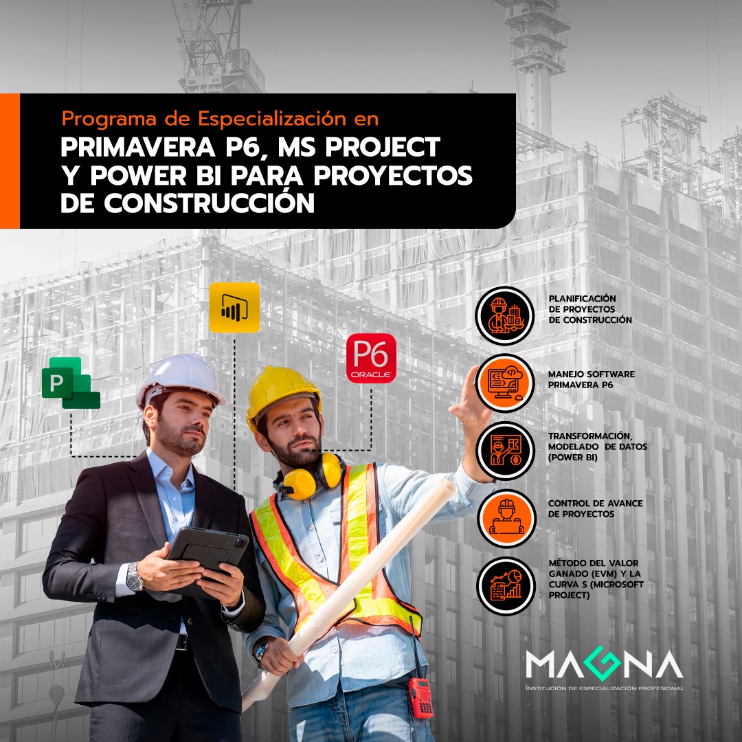 MAGNA - 🎖 Programa de Especialización en PRIMAVERA P6, MS PROJECT Y ...