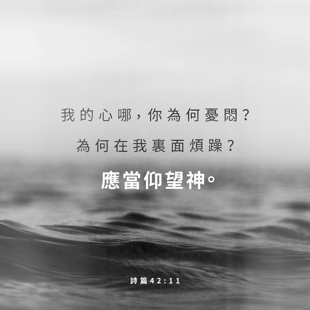 真耶穌教會新港教會 - 本週聖經金句： 我的心哪，你為何憂悶？ 為何在我裏面煩躁？ 應當仰望神，因我還要稱讚他。... | Facebook