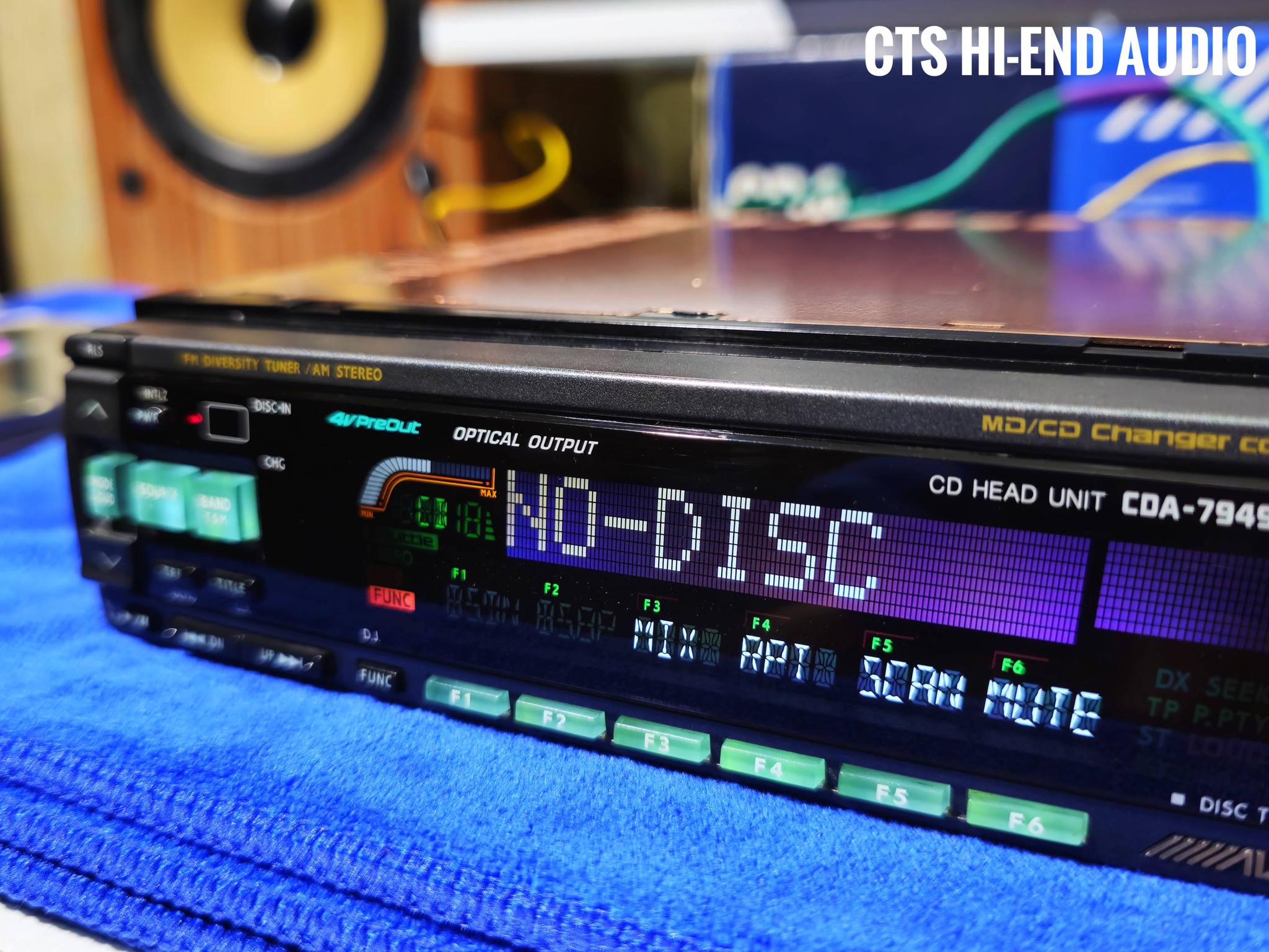 Alpine CDA-7949JG vintage car stereo review