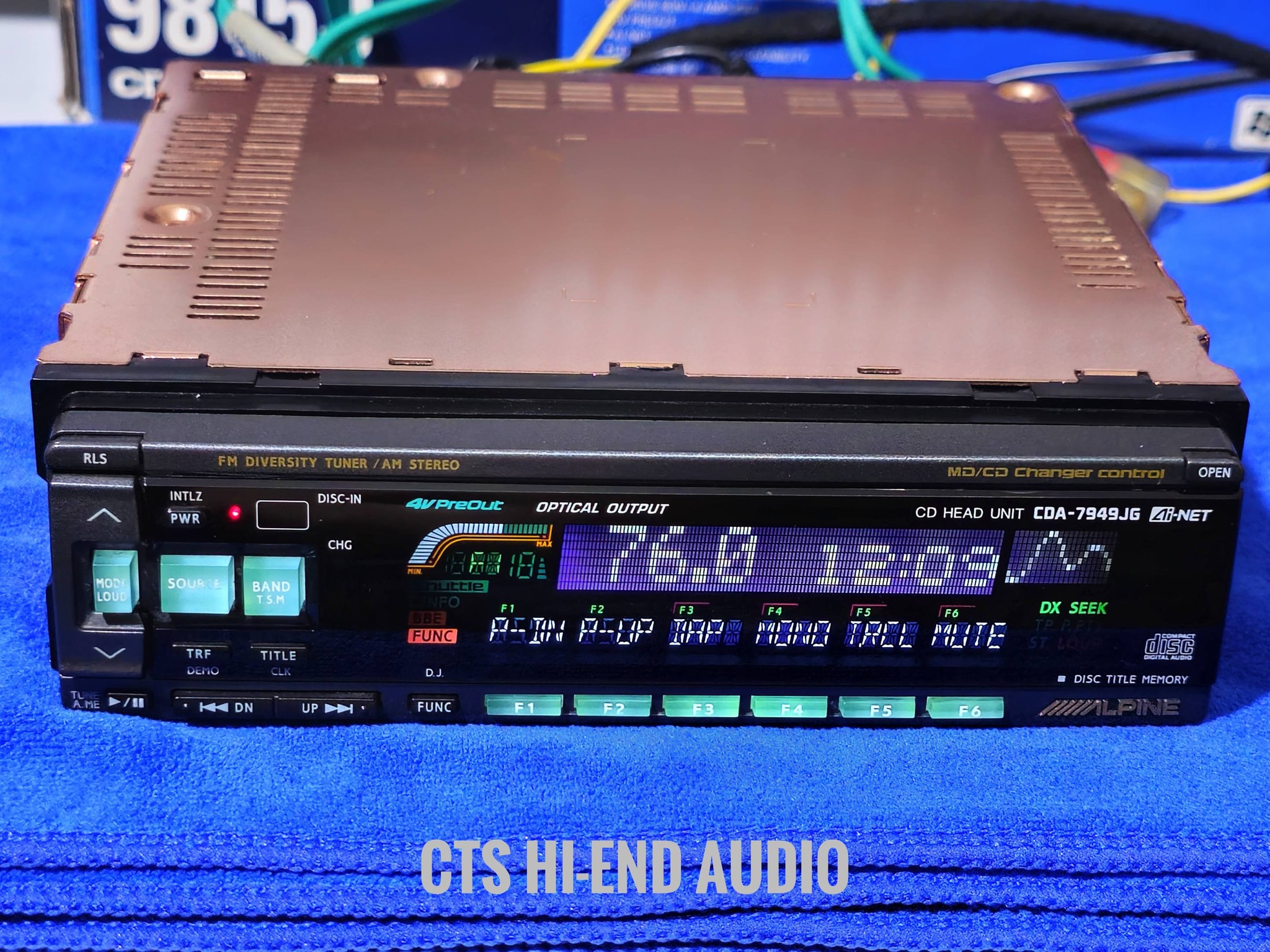 Alpine CDA-7949JG vintage car stereo review