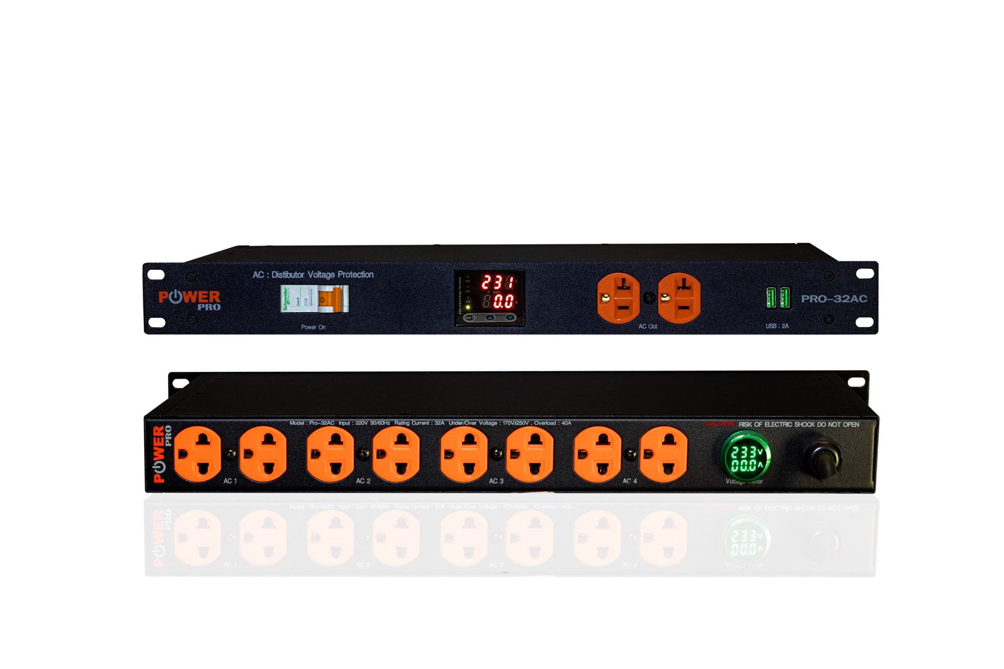 Pro:32Ac ------------------------------- AC:Outlet Multiple Rack_1U ใช้ ...