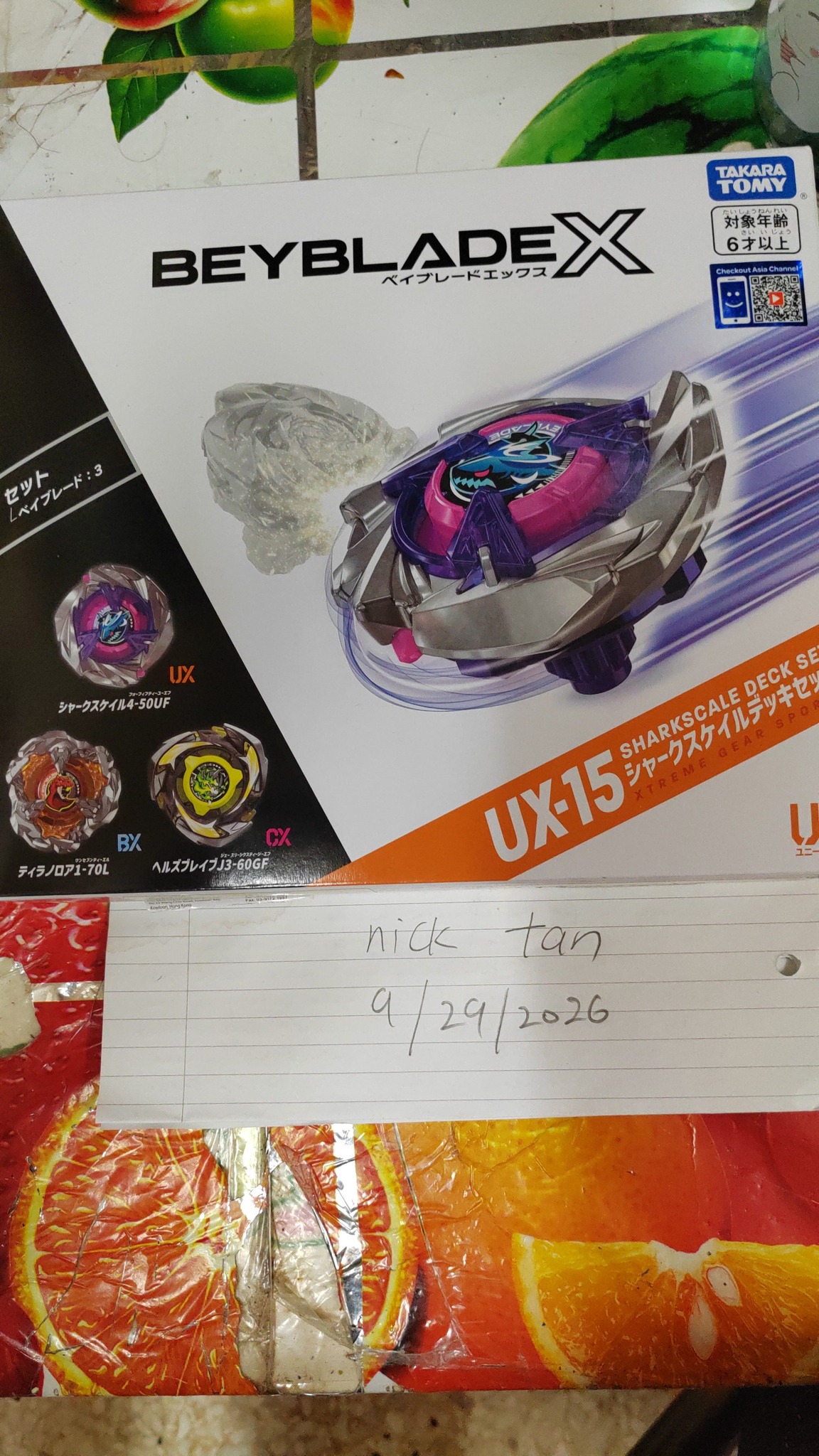Beyblade X UX15 with QR code for sale in KL area