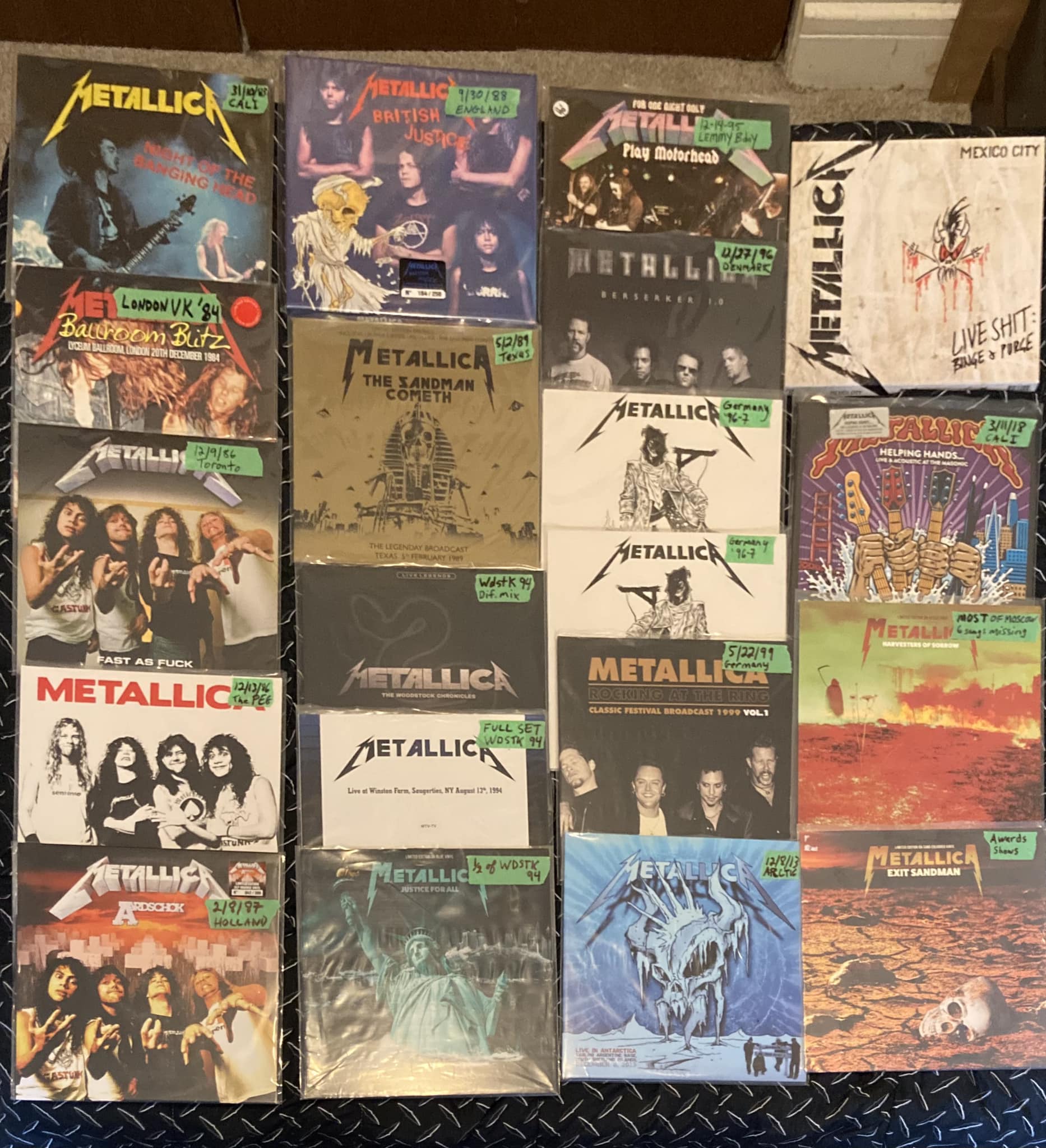 My Metallica collection is complete. At least the albums I want. ??