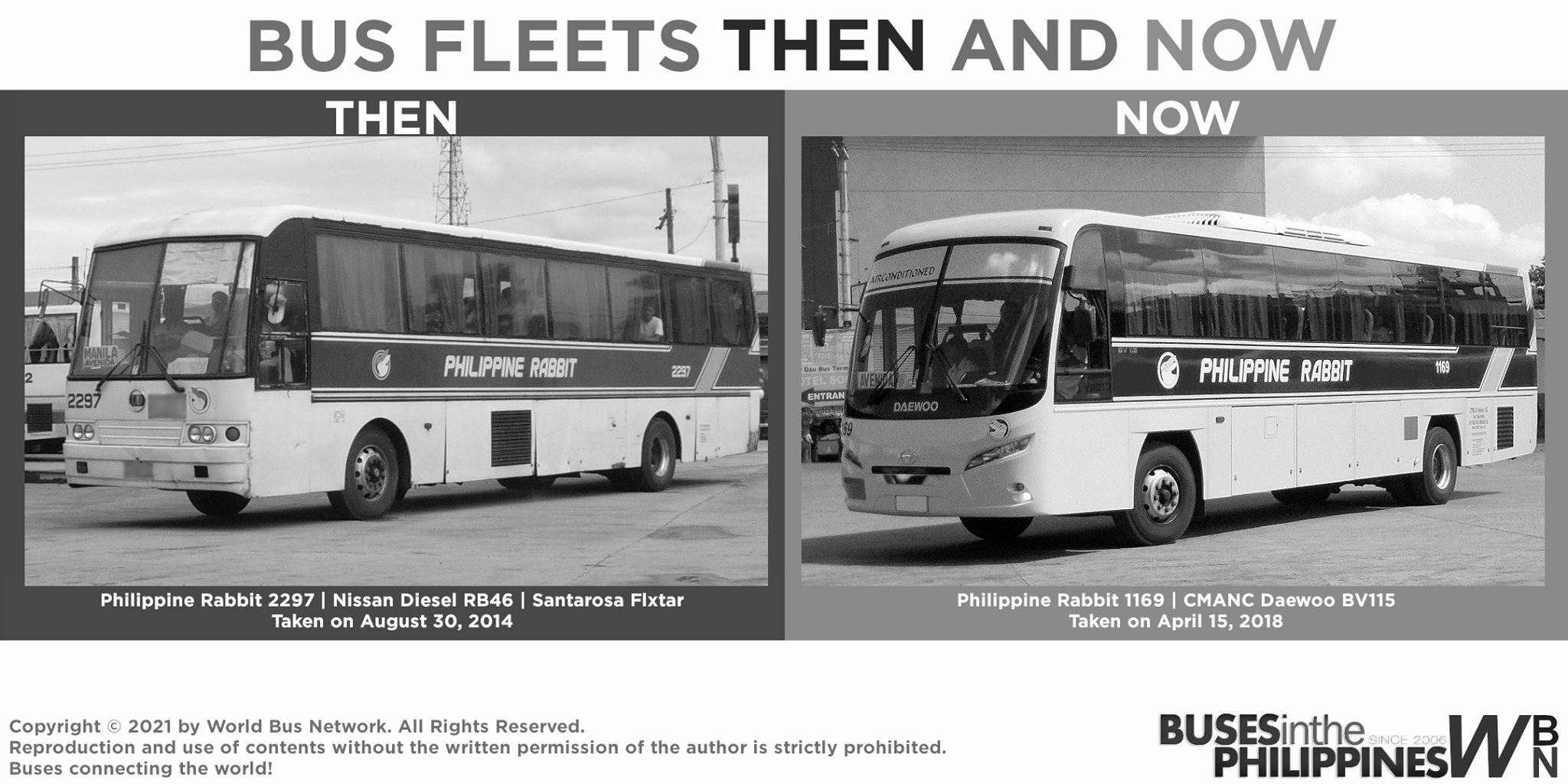Buses in the Philippines - Bus Fleets Then and Now Special Edition ...