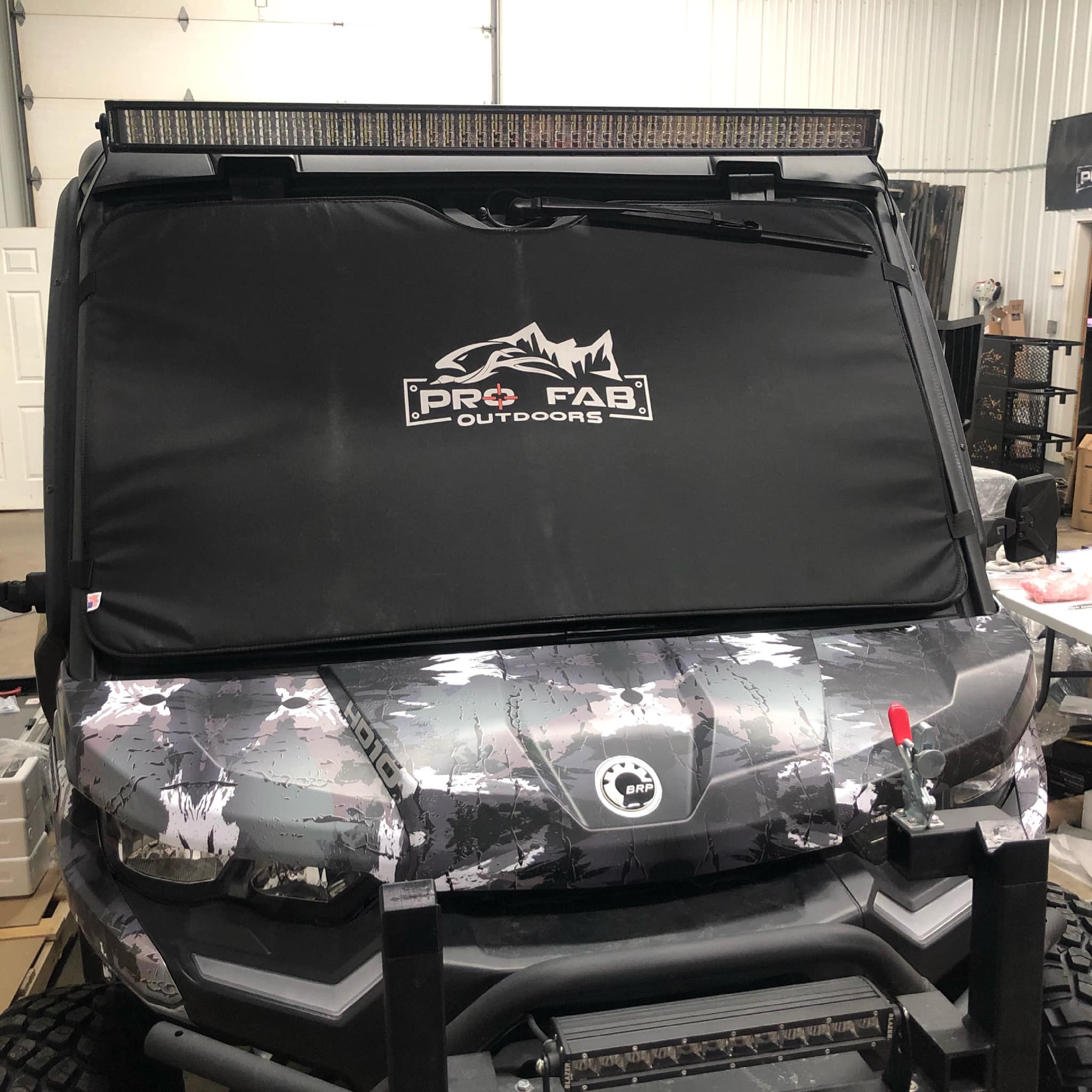 Padded windshield protectors are back... - Pro Fab Outdoors