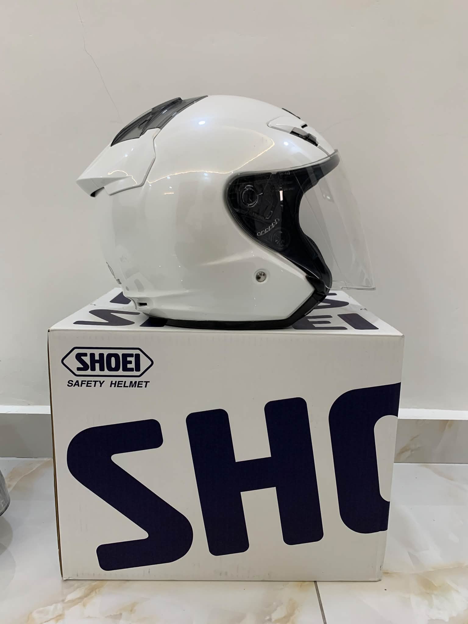 Shoei J Force 3 PearlWhite Made In Japan Size L Rm2600 Free Pos