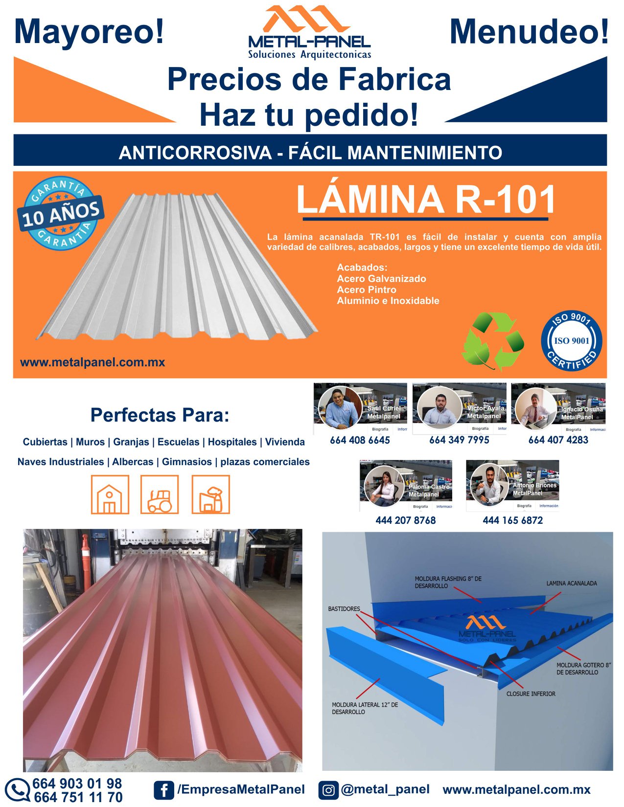 Lámina R-101 a la medida,... - Metal Panel Architecture | Facebook