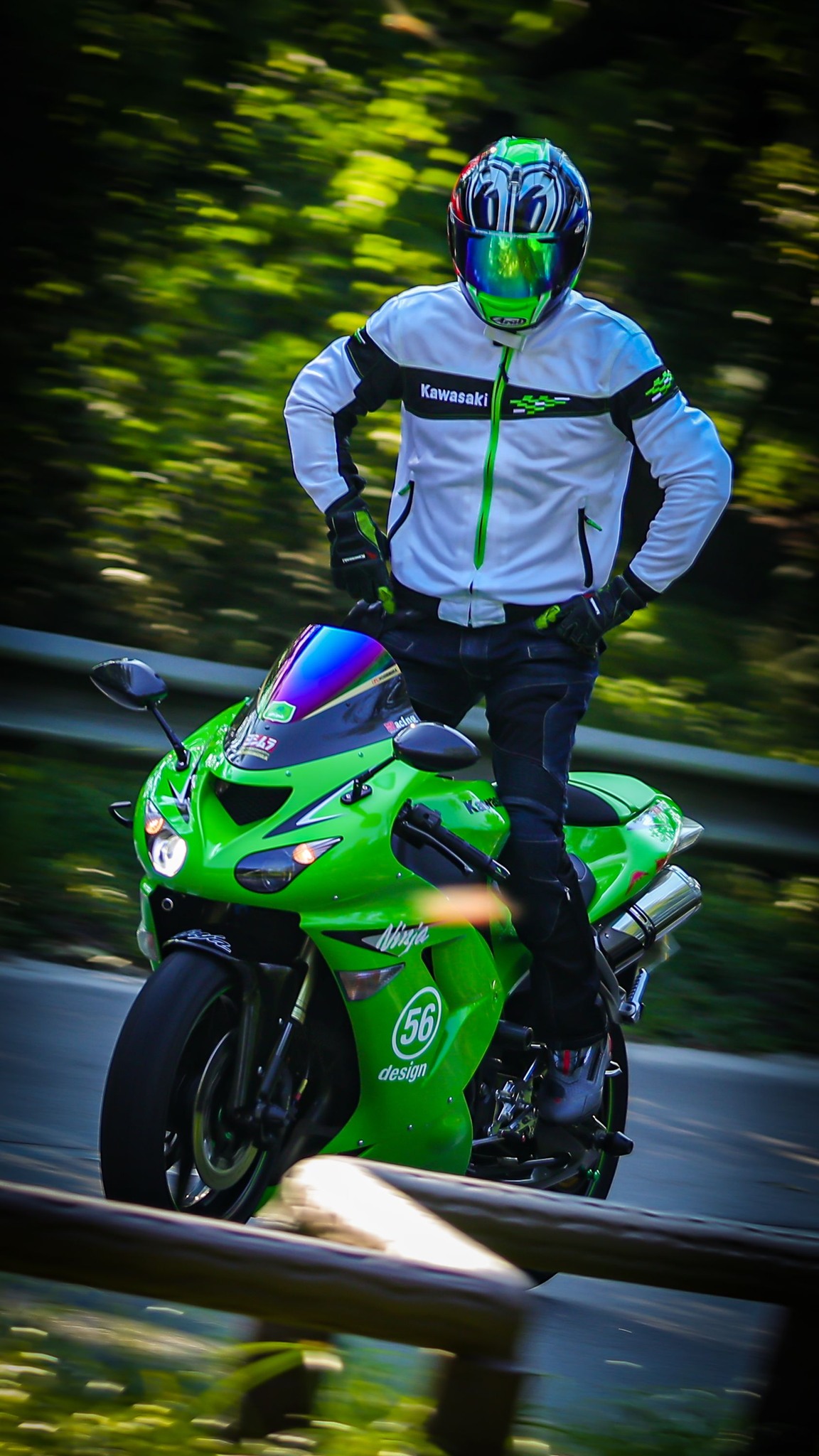 Kawasaki motorcycle safety gear