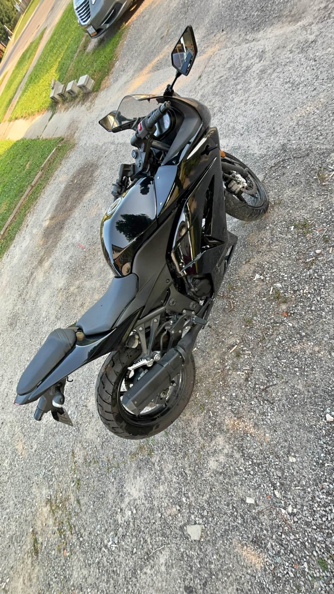 SR] NINJA EX 250R 300R FRONT FORK HANDLEBAR RISER & REAR