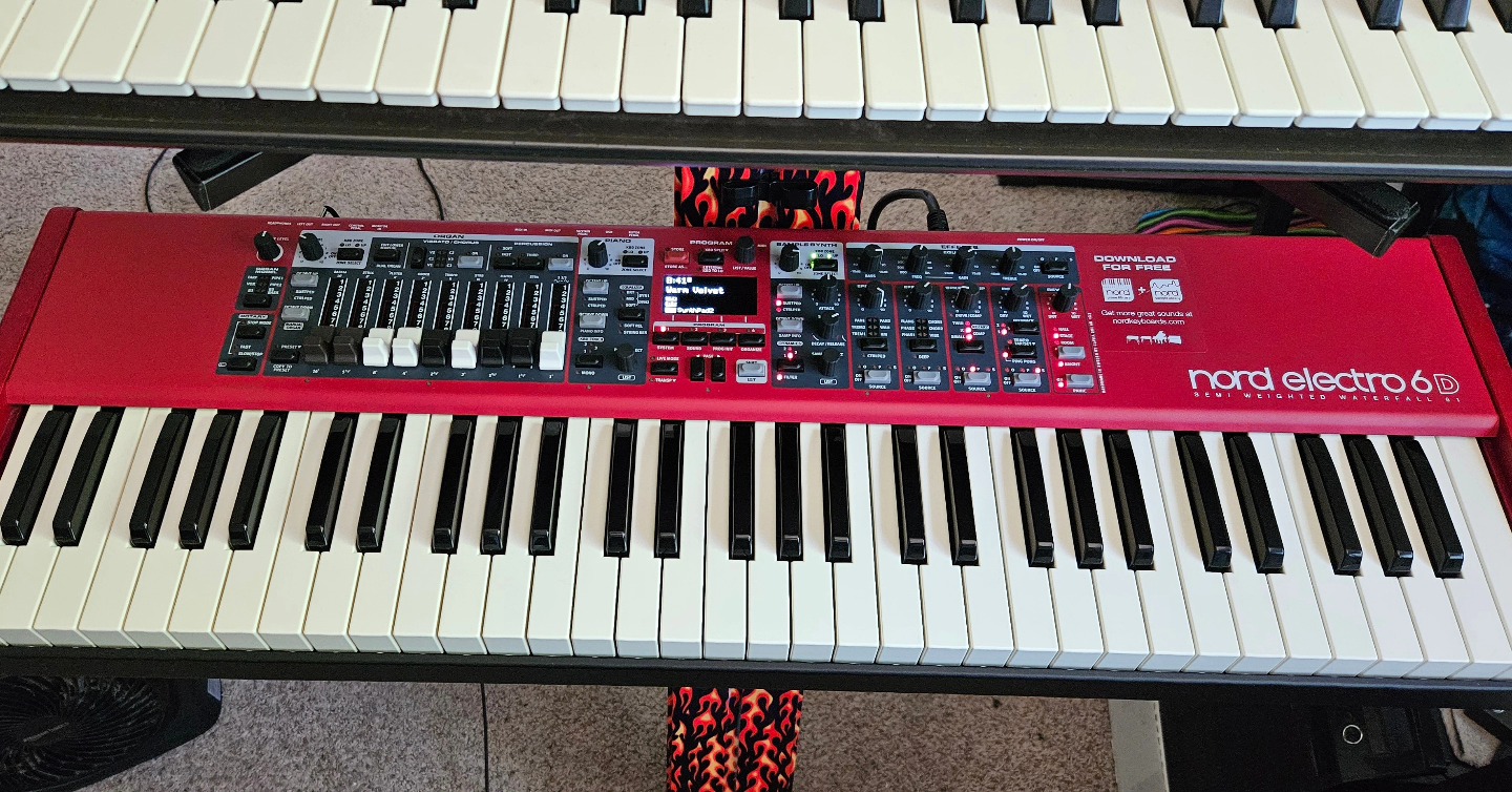 What case is recommended for a Nord Electro 6D?