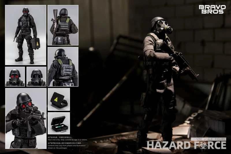 BRAVO BROS HAZARD FORCE 1/12 フィギュア Bravo Bros 1/12 Hazard Force Action Figure #BravoBros #HazardForce