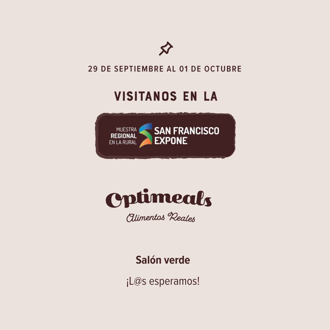 OPTIMEALS presentes en SAN FRANCISCO... - optimo_alimentacion | Facebook