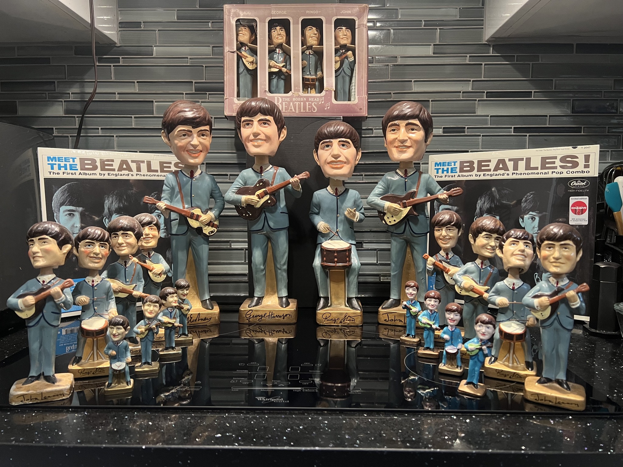 1966 Beatles Blow Up Dolls Set. 15
