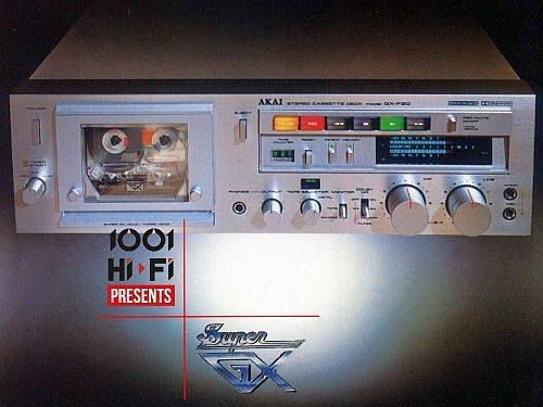 Akai GX-F80 tape recorder specifications