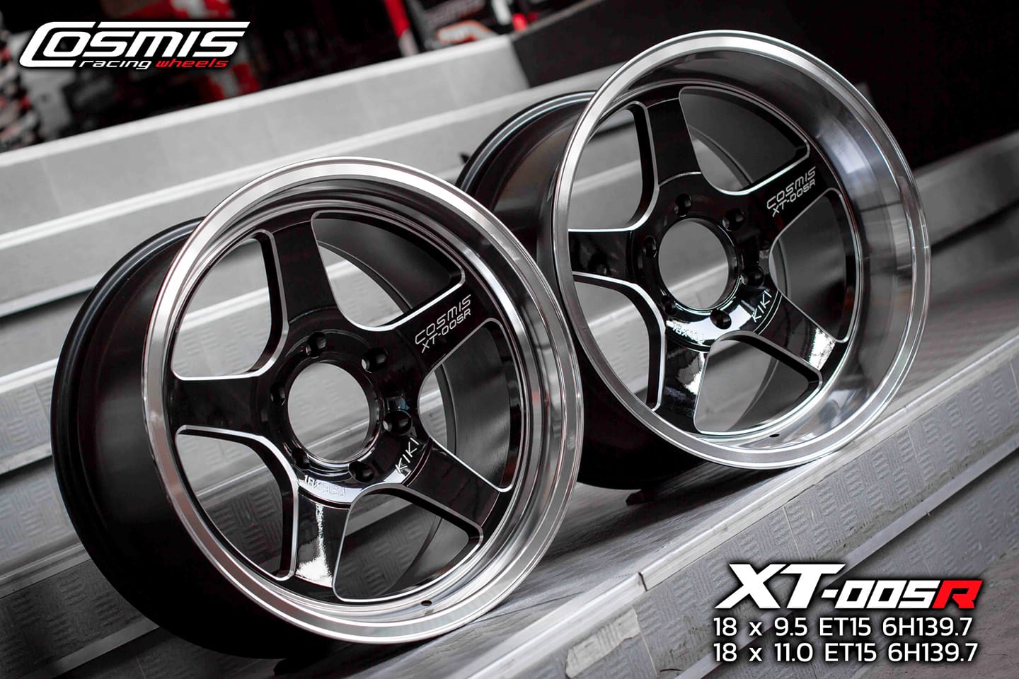Cosmis Wheel - XT-005R สุดอมตะ ดำขอบเงา... | Facebook