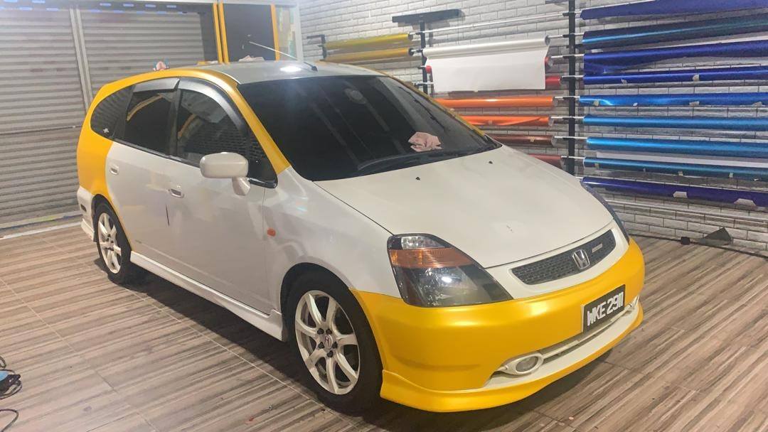 HONDA STREAM FULL VINYL BODYWRAP... - JFA Sticker Wrappaint | Facebook