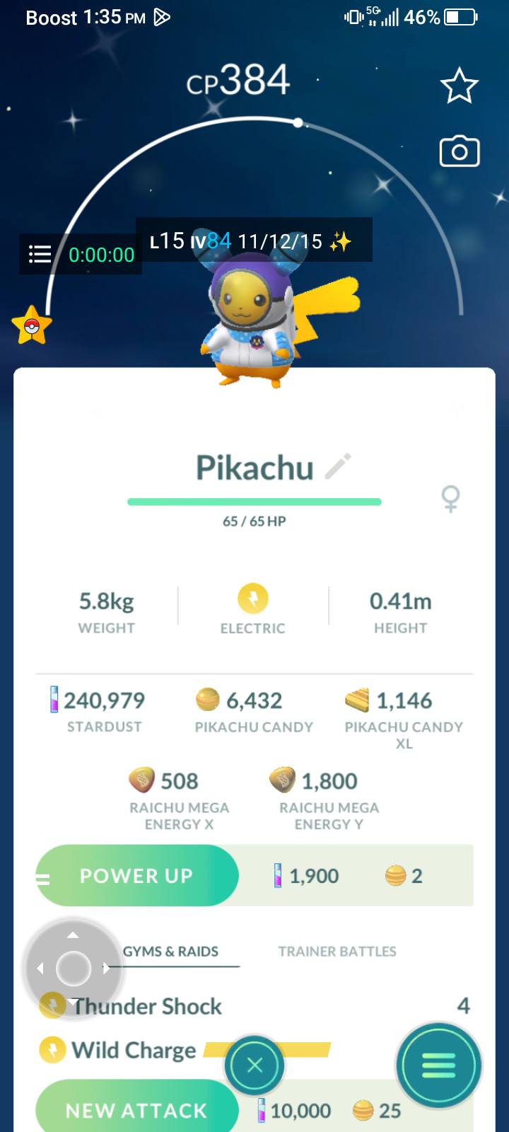Best offer shiny bg only Boost 5:35 PM 25% cp487 cp 행프축인살사다