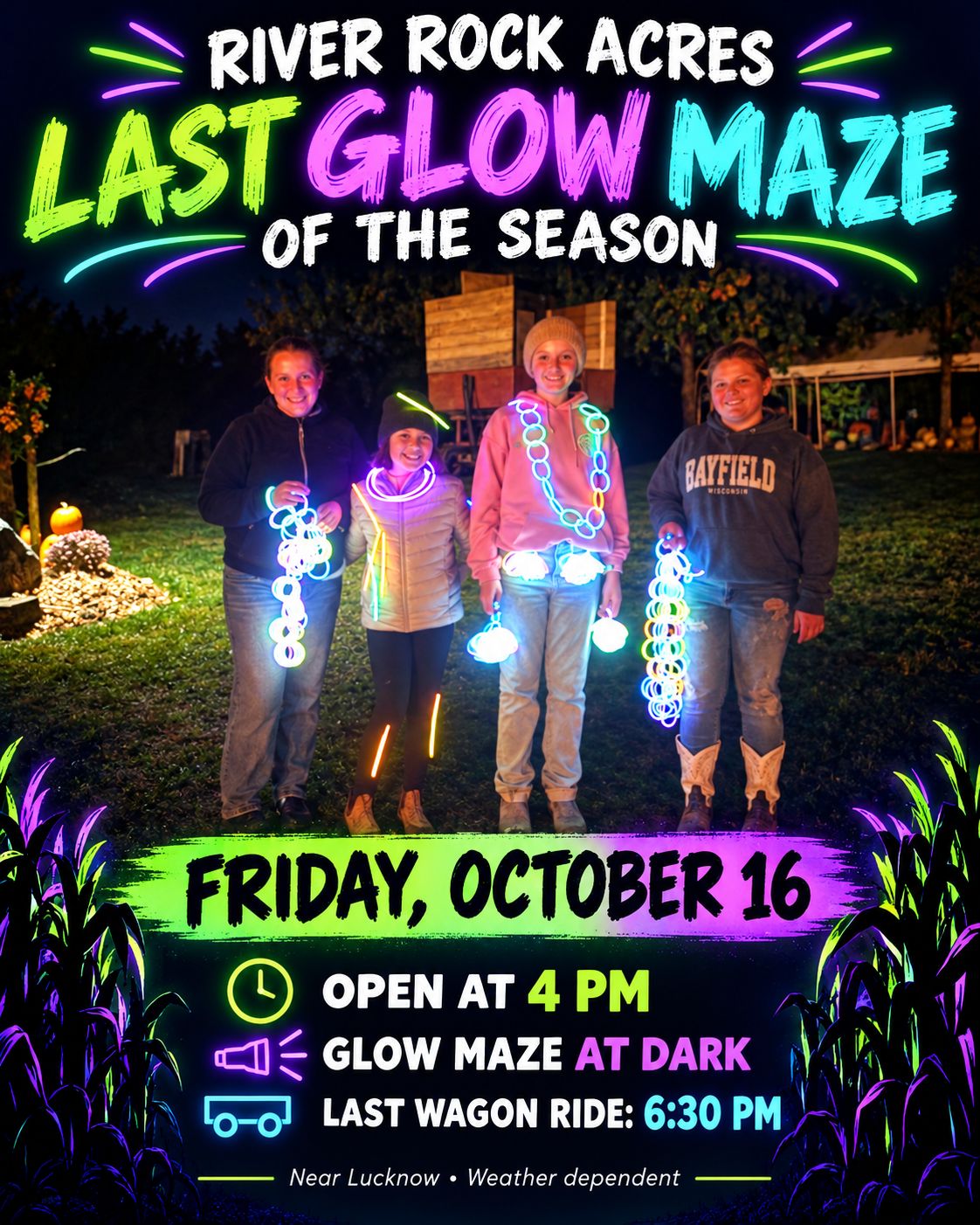 Glow Maze Night