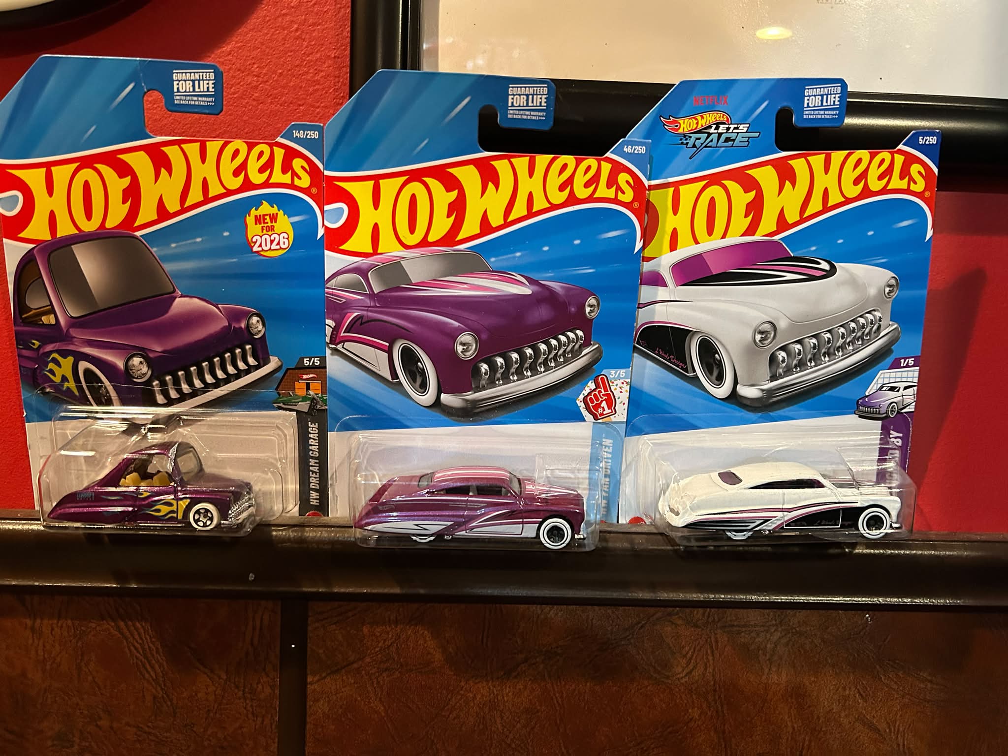 Original Purple Passion Hot Wheels with multiple colors