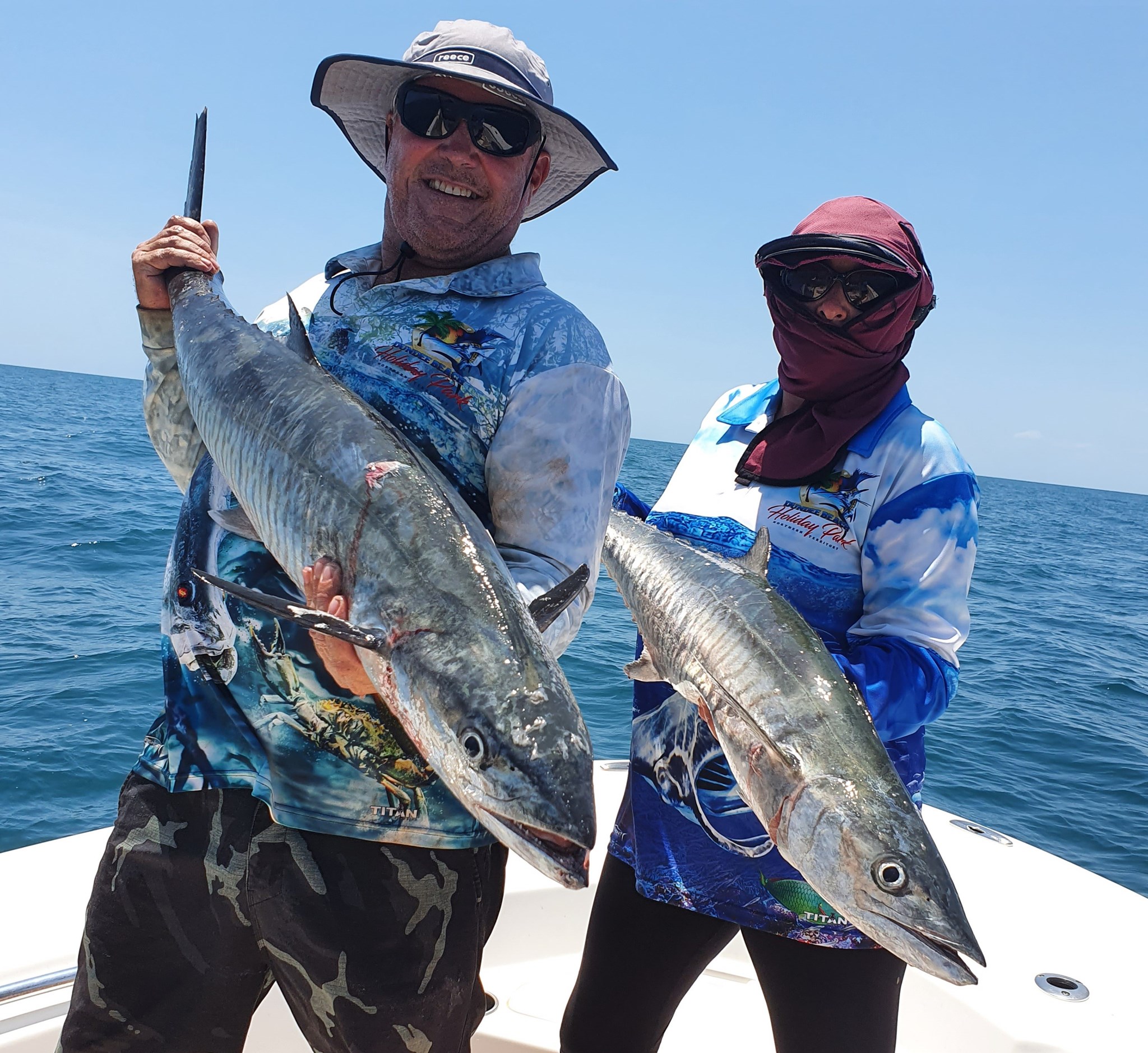 Groote Fishing - Well done to Aaron & Nyomi from Dundee...