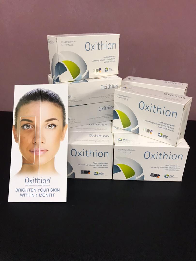 OXITHION 🍀Brighten your skin within 1 months🍀 🍀Lighten UV spots and even out overall skin tone🍀 🍀Better absorption and faster onset of action with patented sublingual (under the tongue) formulation from italy🍀